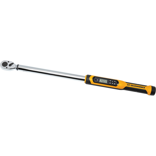 Torque Wrench, Electronic, 1/2" Square Drive, 25 - 250 ft-lbs. Les Fournitures Industrielles Méga