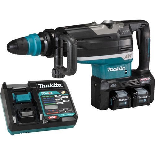 Marteau rotatif sans fil avec moteur sans balai XGT SDS-Max, 80 V, 2", 16 lb-pi, 150-310 tr/min Les Fournitures Industrielles Méga