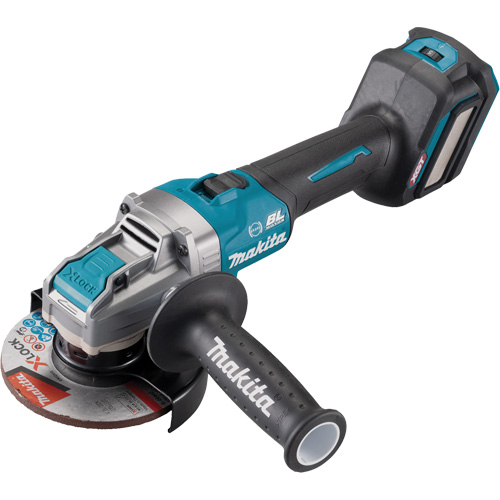 Meuleuse dangle sans fil avec interrupteur &agrave; glissi&egrave;re et moteur sans balai X-Lock XGT (outil seulement), Roue de 5", 40 V Les Fournitures Industrielles Méga