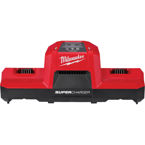 Super chargeur &agrave; double baie simultan&eacute;e M18, 18 V, Lithium-ion Les Fournitures Industrielles Méga