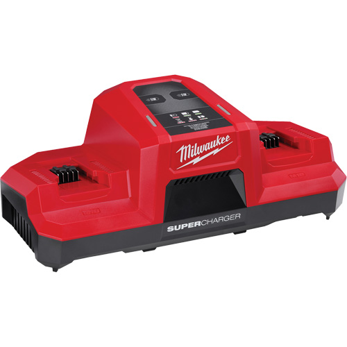 Super chargeur &agrave; double baie simultan&eacute;e M18, 18 V, Lithium-ion Les Fournitures Industrielles Méga