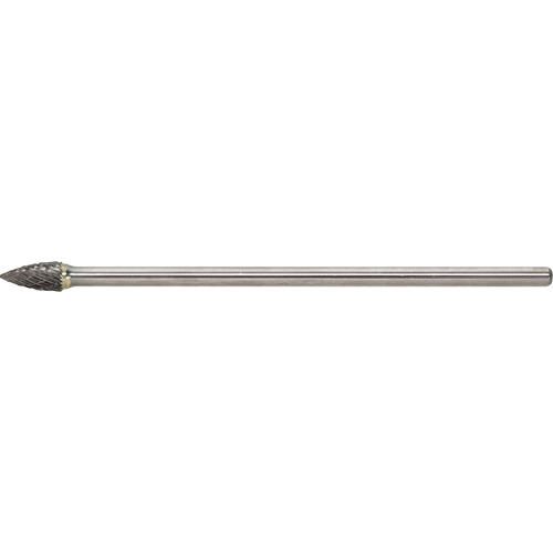 Fraise au carbure dur, SG-1L6, 1/4" dia., 1/4" Tige, 1/2" Prof. de la coupe Les Fournitures Industrielles Méga