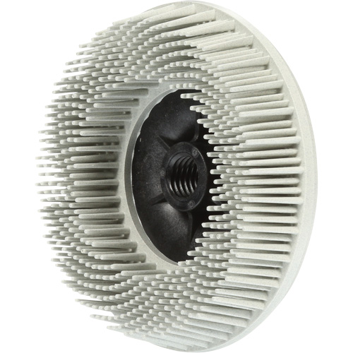 Disques radiaux bristle pour meuleuses angulaires Scotch-Brite, C&eacute;ramique, Grain 120, 4-1/2" dia. Les Fournitures Industrielles Méga