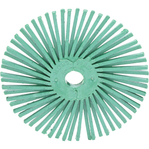 Scotch-Brite Radial Bristle Discs, Ceramic, 50 Grit, 3" Dia. Les Fournitures Industrielles Méga