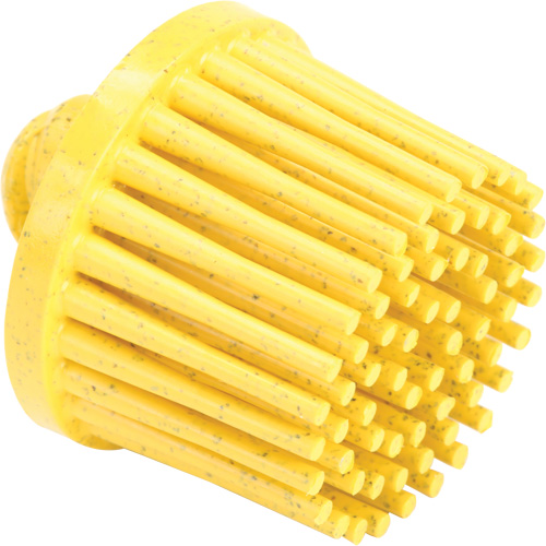 Disques bristle Roloc, Grain 80, 1" dia. Les Fournitures Industrielles Méga