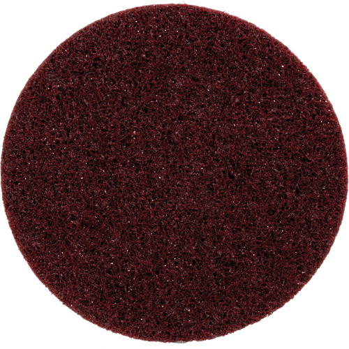 Disque de conditionnement de surface Scotch-Brite, 5" dia., Grain Moyen Les Fournitures Industrielles Méga