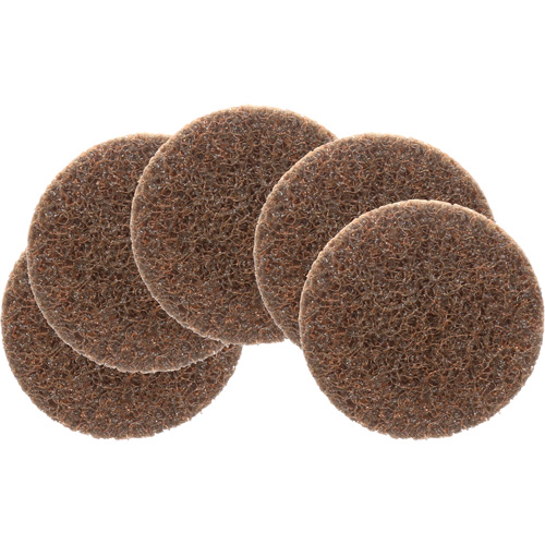 Scotch-Brite Roloc Surface Conditioning Disc, 2" Dia., Coarse Grit, Aluminum Oxide Les Fournitures Industrielles Méga