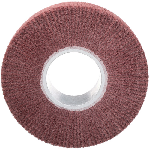 Scotch-Brite Finishing Flap Brush, Aluminum Oxide, Fine Grit, 8" x 2" x 3" Les Fournitures Industrielles Méga