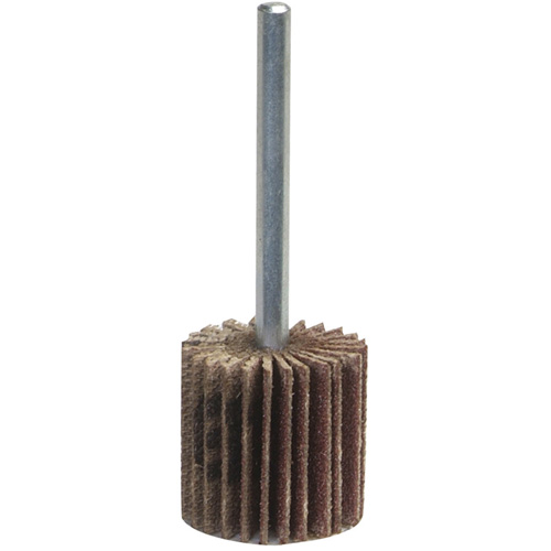 Mini-meule &agrave; lamelles Grind-O-Flex, Oxyde d'aluminium, Grain 60, 3" x 1" x 1/4" Les Fournitures Industrielles Méga
