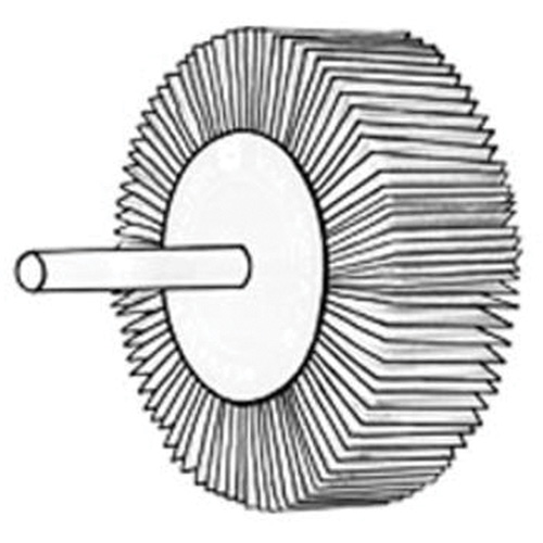 Meule &agrave; lamelles Micro-Mini Grind-O-Flex, Oxyde d'aluminium, Grain 120, 3/4" x 3/16" x 1/8" Les Fournitures Industrielles Méga