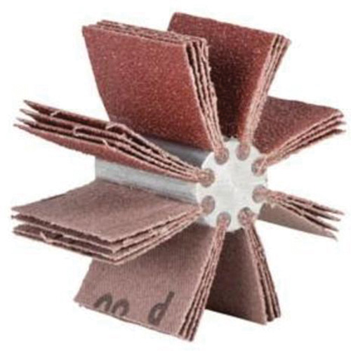 Outil de polissage d'al&eacute;sage &agrave; lamelles ordinaires B-825, Oxyde d'aluminium, Grain 120, 5-3/4" x 1-1/2" x Les Fournitures Industrielles Méga