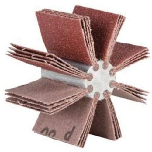 Plain Flap B-830 Bore Polisher, Aluminum Oxide, 60 Grit, 6-3/4" x 1-1/2" Les Fournitures Industrielles Méga