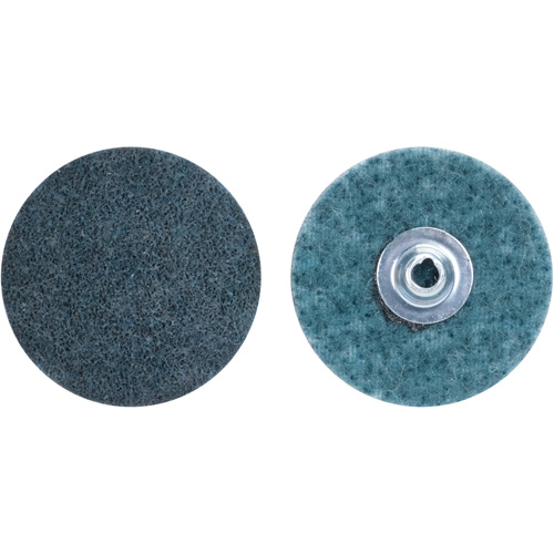 Disque de pr&eacute;paration de surface &agrave; remplacement rapide, 1-1/2" dia., Grain Tr&egrave;s fin, Oxyde d'aluminium Les Fournitures Industrielles Méga