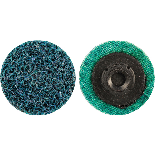 Disque de pr&eacute;paration de surface &agrave; remplacement rapide, 1" dia., Grain Tr&egrave;s fin, Oxyde d'aluminium Les Fournitures Industrielles Méga
