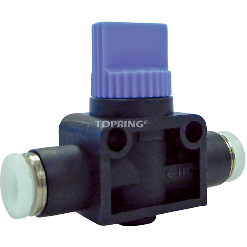 Vanne double manuelle union droit, Entr&eacute;e d'air 1/4" NPT, Sortie 1/4" NPT, 150 psi Les Fournitures Industrielles Méga