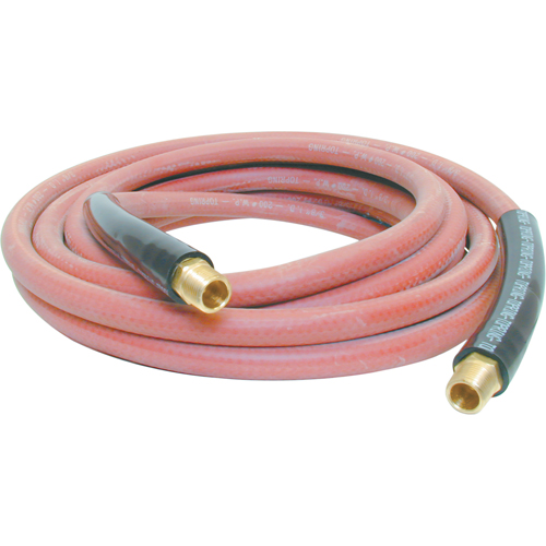 Airflex General Purpose Hoses, Air, Rubber, 1/4" dia. x 35', 200 psi, 1/4 NPT Les Fournitures Industrielles Méga