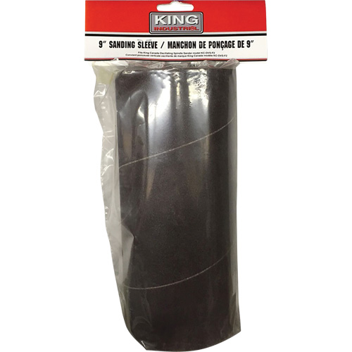 Ensemble de manchon 3" pour le ponçage du bois avec grain 120 Les Fournitures Industrielles Méga