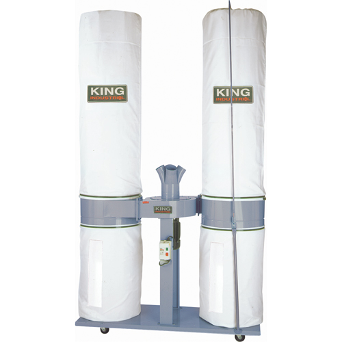 Dust Collector, 68" x 26" x 132" Les Fournitures Industrielles Méga