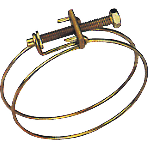 Connecteurs- Collier de serrage - 2 Broches d'acier Les Fournitures Industrielles Méga