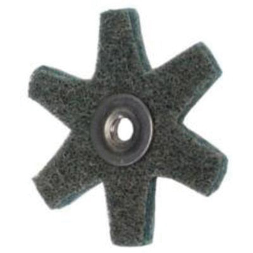 Abrasotex Surface Preparation Star, 2" Dia., Very Fine Grit, Aluminum Oxide Les Fournitures Industrielles Méga