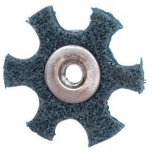 Abrasotex Surface Preparation Star, 3" Dia., Very Fine Grit, Aluminum Oxide Les Fournitures Industrielles Méga
