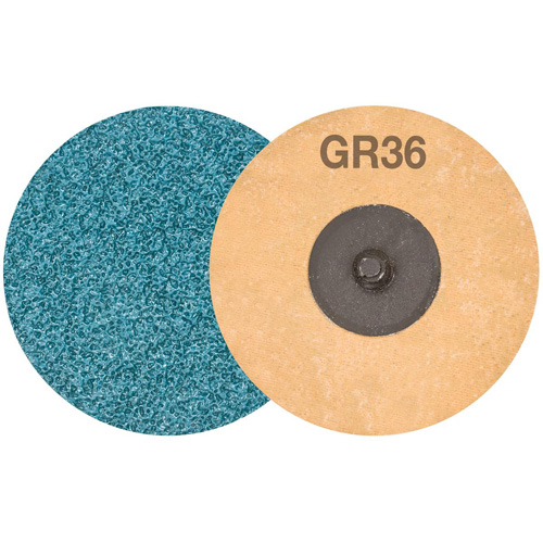 TWIST TOPCUT Sanding Disc, 3" Dia., 36 Grit, Zirconium Les Fournitures Industrielles Méga