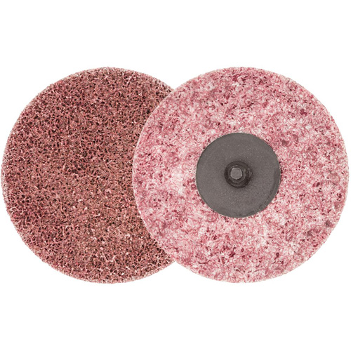 Disque de conditionnement TWIST BLENDEX, 3" dia., Grain Moyen, Oxyde d'aluminium Les Fournitures Industrielles Méga