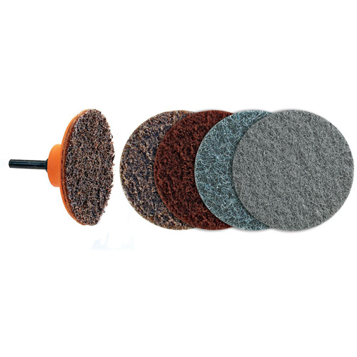 Disque de conditionnement TWIST BLENDEX, 3" dia., Grain Fin, Oxyde d'aluminium Les Fournitures Industrielles Méga
