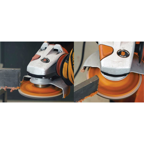 Enduro-Flex Flap Disc, 4-1/2" x 5/8"-11, Type 27, 40 Grit, Zirconia Alumina Les Fournitures Industrielles Méga