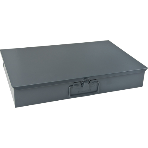 Compartment Steel Scoop Boxes , 18.34" W x 12.16" D x 3.16" H, 6 Horizontal Compartments Les Fournitures Industrielles Méga