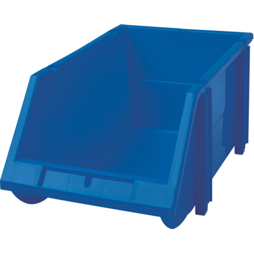 Bac empilable & &agrave; suspendre, 5-7/8" la, 4-11/16" h x 9-13/16" p, Bleu Les Fournitures Industrielles Méga