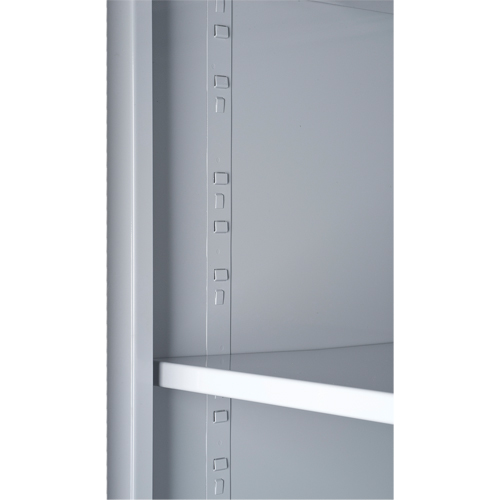 Deep Door Combination Cabinets, 38" W x 24" D x 72" H, Grey Les Fournitures Industrielles Méga