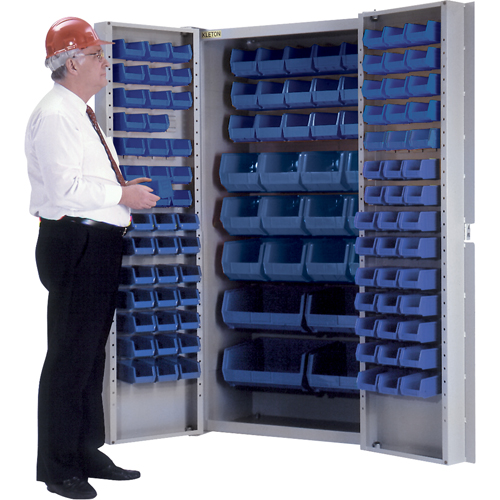Armoire &agrave; combinaison avec porte creuse, 38" la x 24" p x 72" h, 36 tablettes Les Fournitures Industrielles Méga