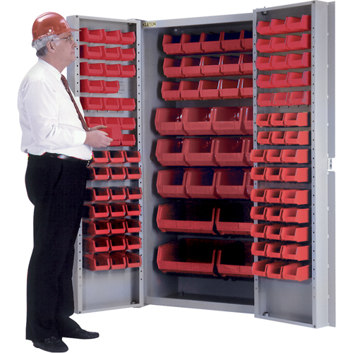 Armoire &agrave; combinaison avec porte creuse, 38" la x 24" p x 72" h, 36 tablettes Les Fournitures Industrielles Méga