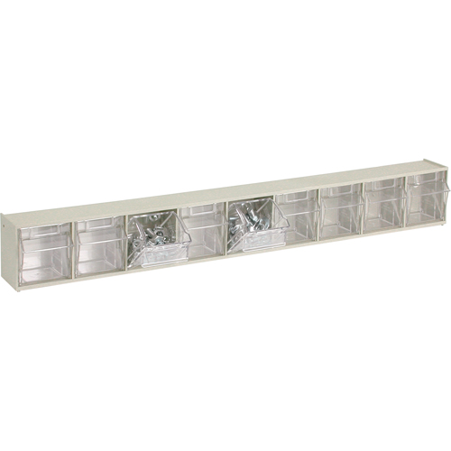 Syst&egrave;me de casiers modulaires Tip-Out, 23-5/8" la x 2-1/2" p x 3-1/8" h, 9 tiroirs Les Fournitures Industrielles Méga