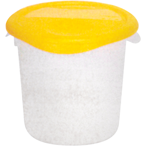 Contenants ronds, 7-4/5" ha x 8-1/2" p, Capacit&eacute; de 3,79 L, Transparent Les Fournitures Industrielles Méga