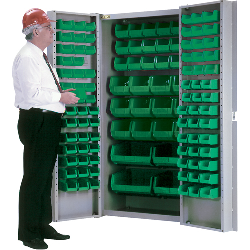 Deep-Door Combination Cabinet, 38" W x 24" D x 72" H, 36 Shelves Les Fournitures Industrielles Méga