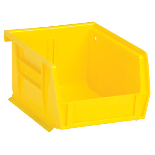 Ultra Stack & Hang Bin, 4-1/8" W x 3" H x 5-3/8" D, Yellow Les Fournitures Industrielles Méga