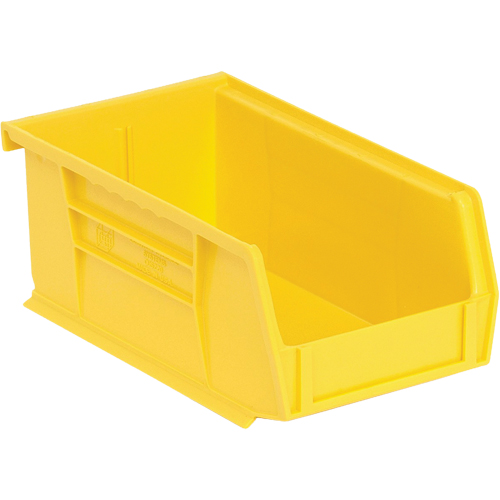 Bacs ultra empilable & suspendable, 4-1/8" la, 3" h x 7-3/8" p, Jaune Les Fournitures Industrielles Méga