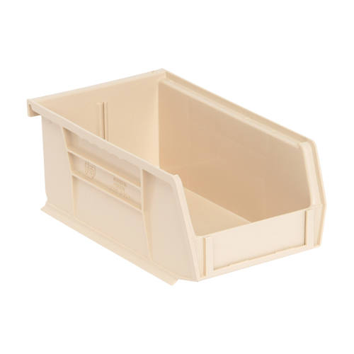 Bacs ultra empilable & suspendable, 4-1/8" la, 3" h x 7-3/8" p, Ivoire Les Fournitures Industrielles Méga