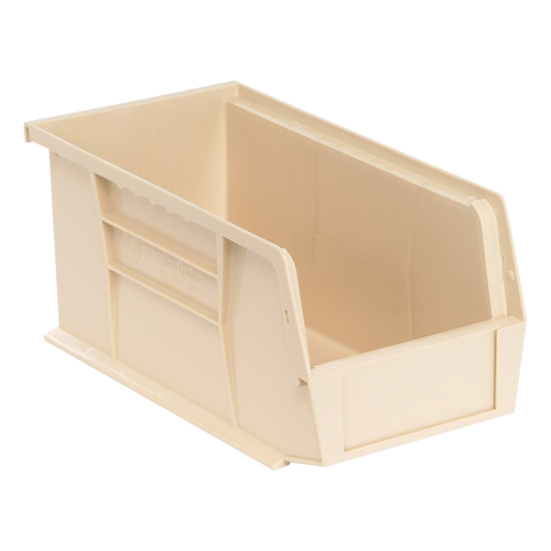 Bacs ultra empilable & suspendable, 5-1/2" la, 5" h x 10-7/8" p, Ivoire Les Fournitures Industrielles Méga
