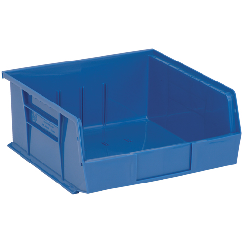Ultra Stack & Hang Bin, 11" W x 5" H x 10-7/8" D, Blue Les Fournitures Industrielles Méga
