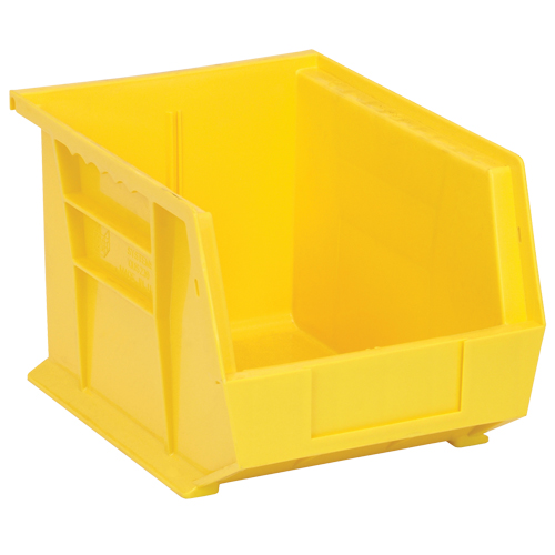 Bacs ultra empilable & suspendable, 8-1/4" la, 7" h x 10-3/4" p, Jaune Les Fournitures Industrielles Méga