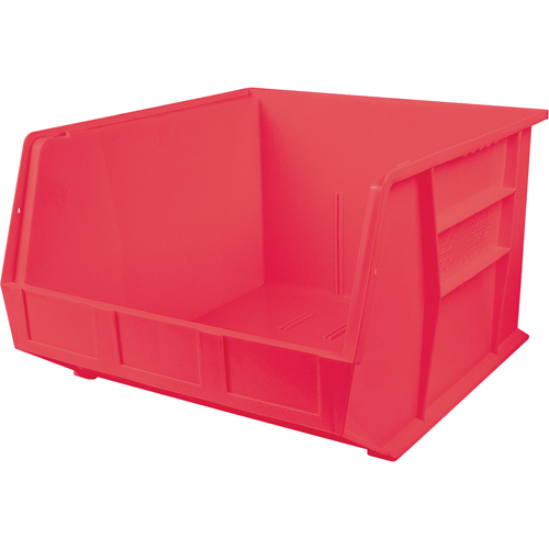 Bacs ultra empilable & suspendable, 16-1/2" la, 11" h x 18" p, Rouge Les Fournitures Industrielles Méga