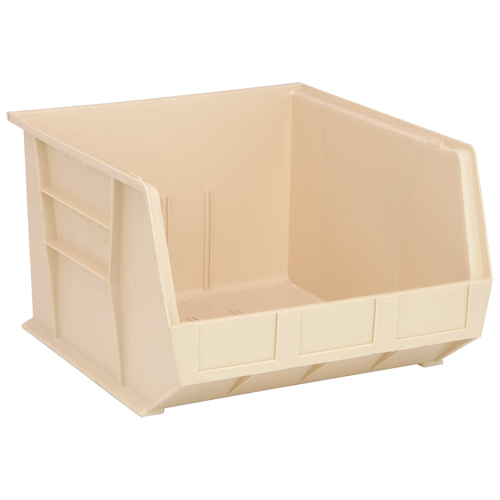 Ultra Stack & Hang Bin, 16-1/2" W x 11" H x 18" D, Ivory Les Fournitures Industrielles Méga