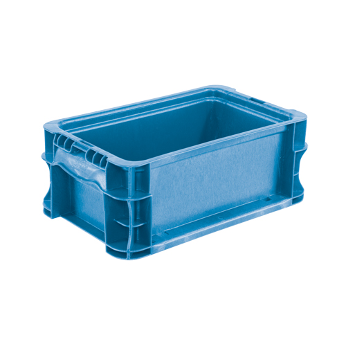 Syst&egrave;me de contenants d'exp&eacute;dition 4845 de StakPak Plus, 7,4" la x 12" p x 5" h, Bleu royal Les Fournitures Industrielles Méga
