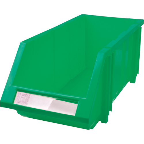 Stack & Hang Bin, 7-7/8" W x 7" H x 17-11/16" D, Green Les Fournitures Industrielles Méga