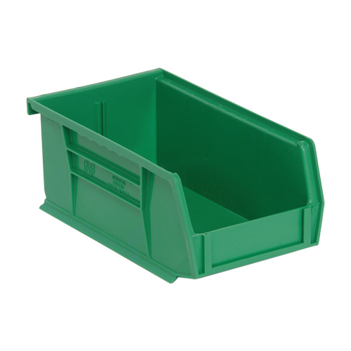 Bacs ultra empilable & suspendable, 4-1/8" la, 3" h x 7-3/8" p, Vert Les Fournitures Industrielles Méga