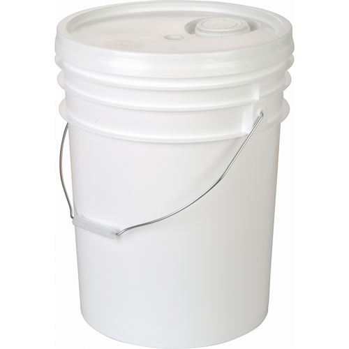 Pail With Gasket Lid, Plastic, 20 L Les Fournitures Industrielles Méga