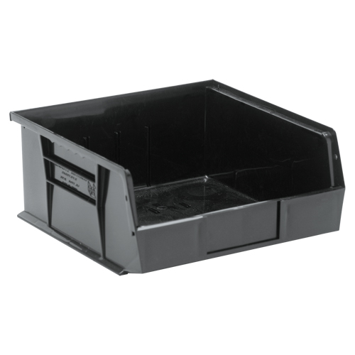 Ultra Stack & Hang Bin, 11" W x 5" H x 10-7/8" D, Black Les Fournitures Industrielles Méga
